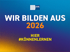 Logo: IHK Wir bilden aus 2026